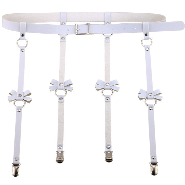 Lingerie Leather Harness Belt Garter