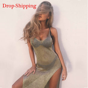 Bathing Suit Cover Up Mesh