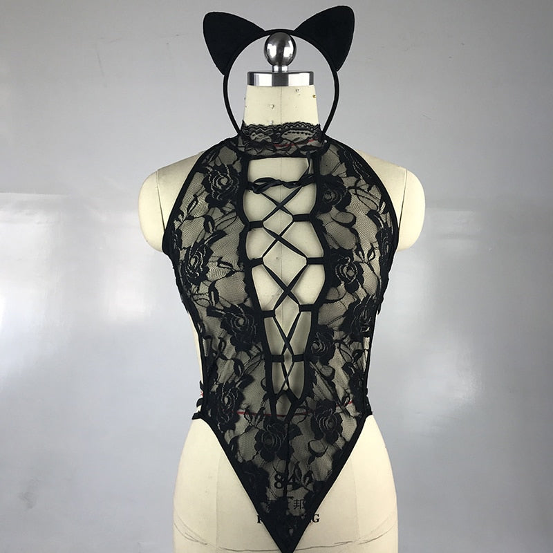 Lingerie Babydoll Cat