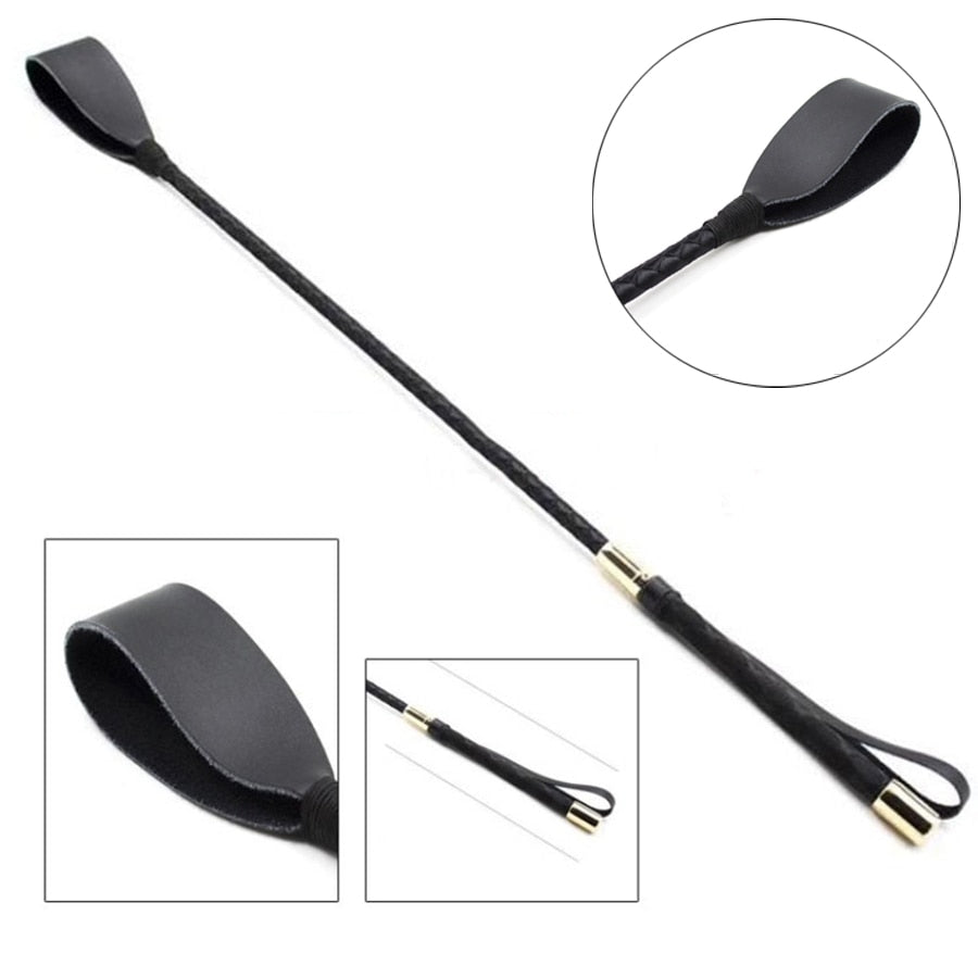 Fetish Leather Riding Crop