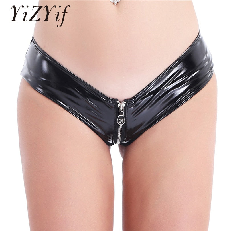 Fetish Panty Latex Shorts