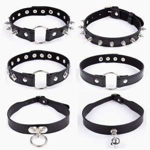 Fetish Collar Dog Slave Bondage Leather