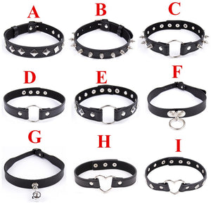 Fetish Collar Dog Slave Bondage Leather